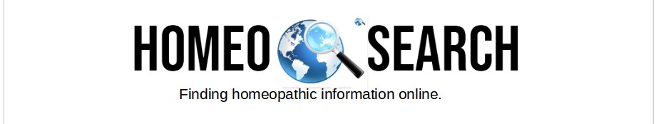 Homeosearch the homeopathic searchengine